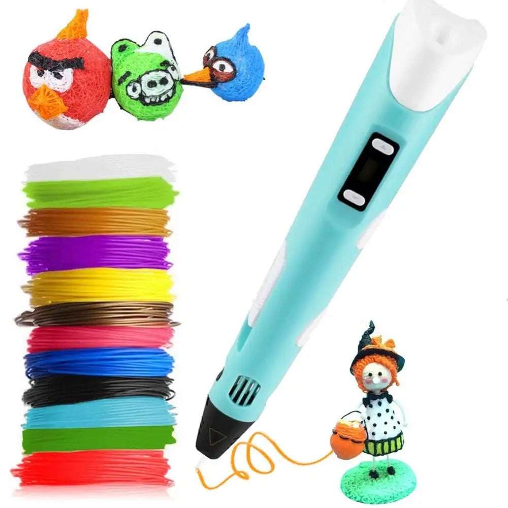 3D Pen | 3D Printing Pen + 100 Meters Filament Free