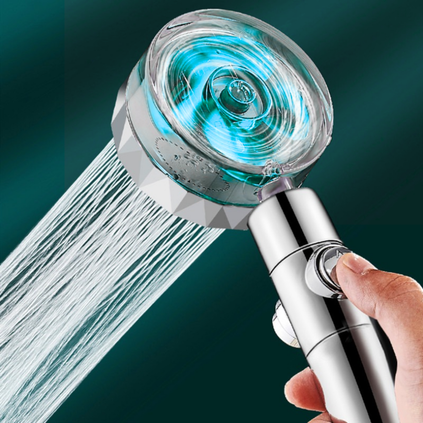 Filtered Turbo Shower Head | High Pressure Shower Head