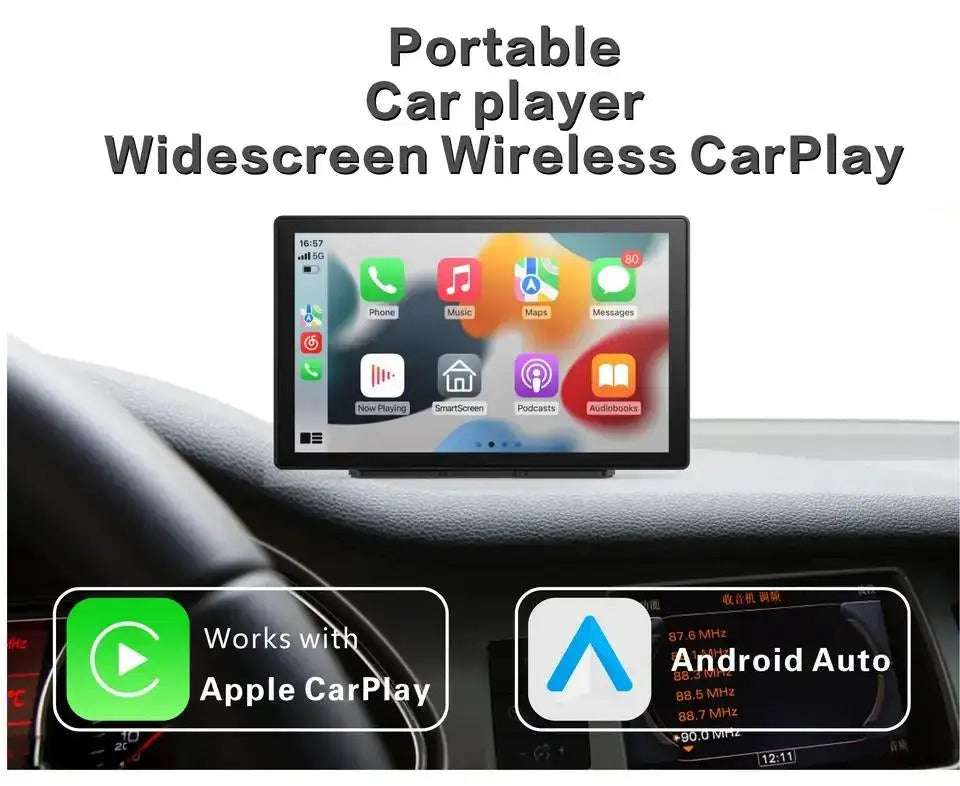 Car Screen Plug-and-Play 9-Inch | CarPlay and Android Auto