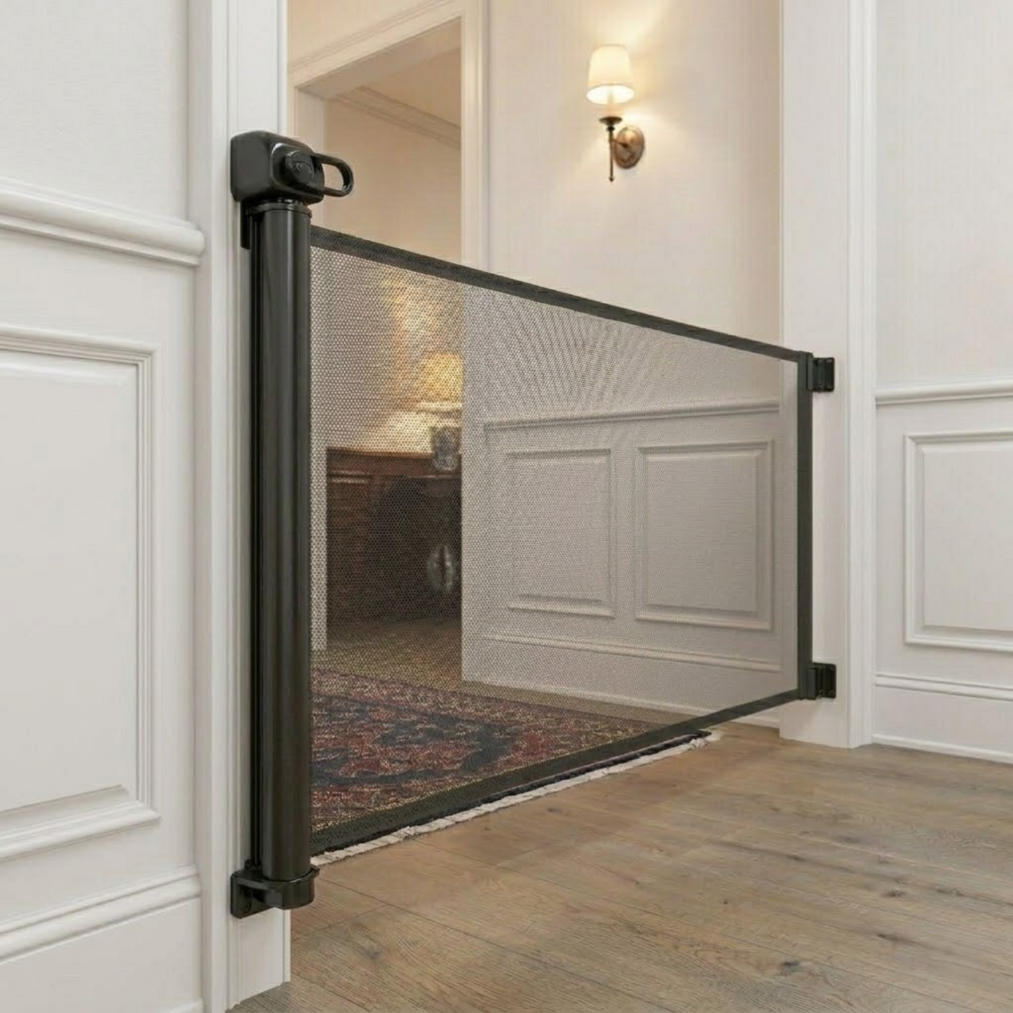 Baby Safety Gate | Retractable Baby and Pet Gate