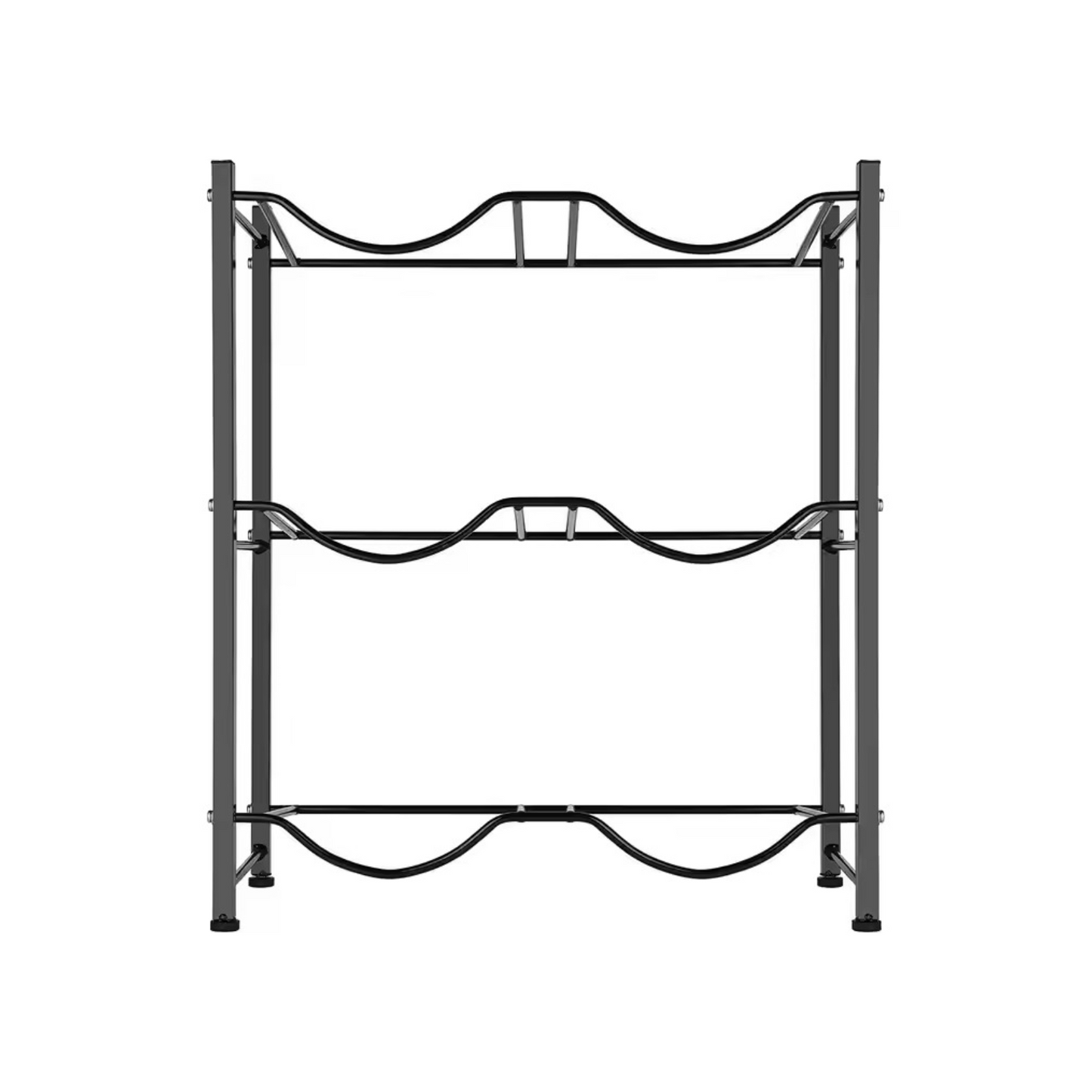 3 Layer Heavy Duty Water Bottles Rack | 6 Water Bottles Storage