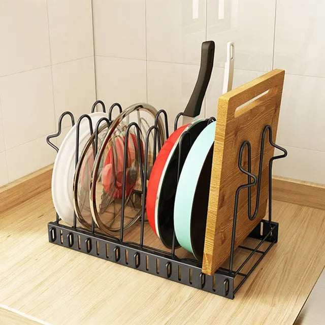 Crockery Stand | Pots and Pans Organizer
