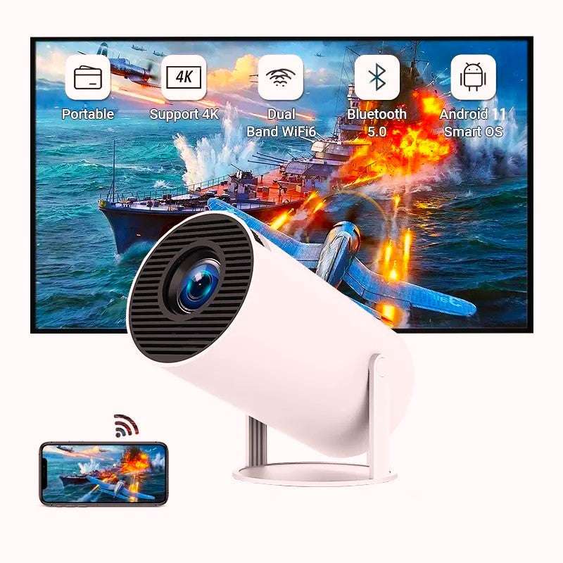 130 Inch Plug-and-Play Projector