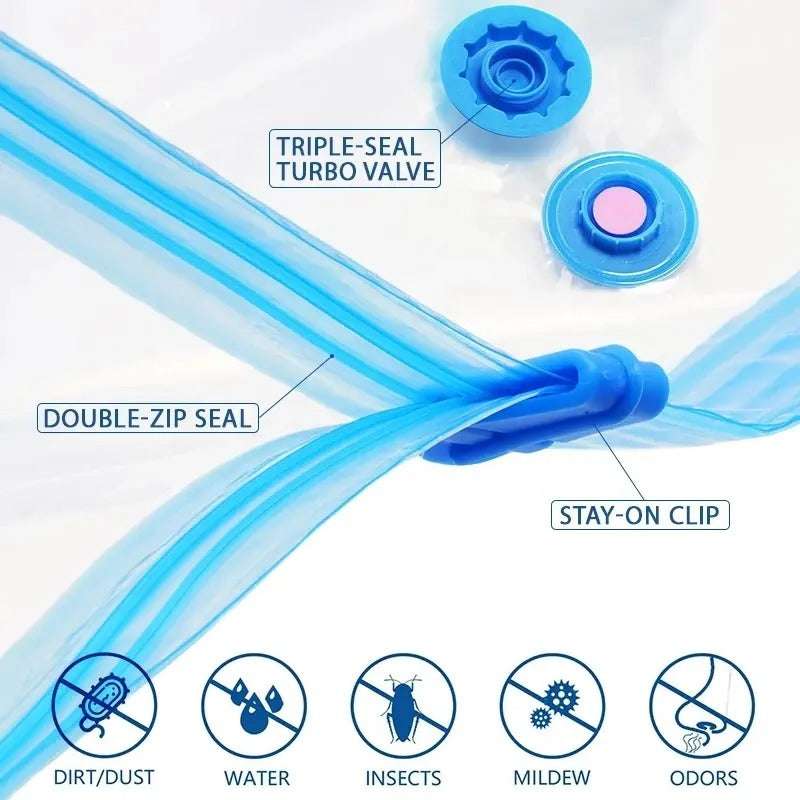 Space Saving Vacuum Bags | Pack of 8