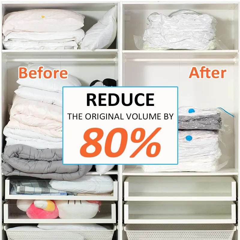 Space Saving Vacuum Bags | Pack of 8