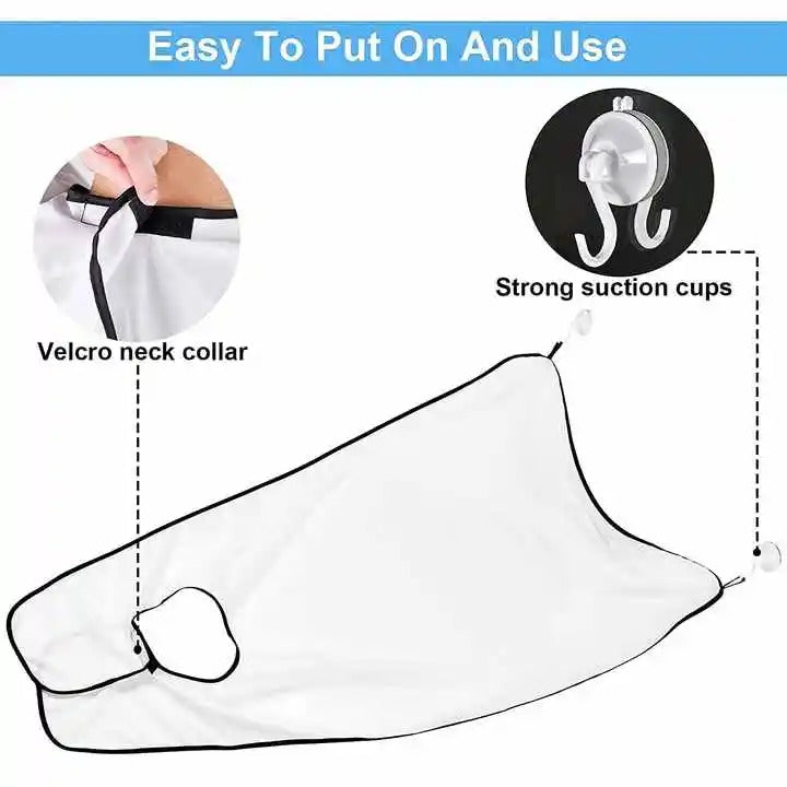Hair Cutting Bib | Hair Cutting Cloth with Suction Cups