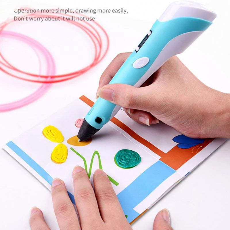 3D Pen | 3D Printing Pen + 50 Meters Filament Free