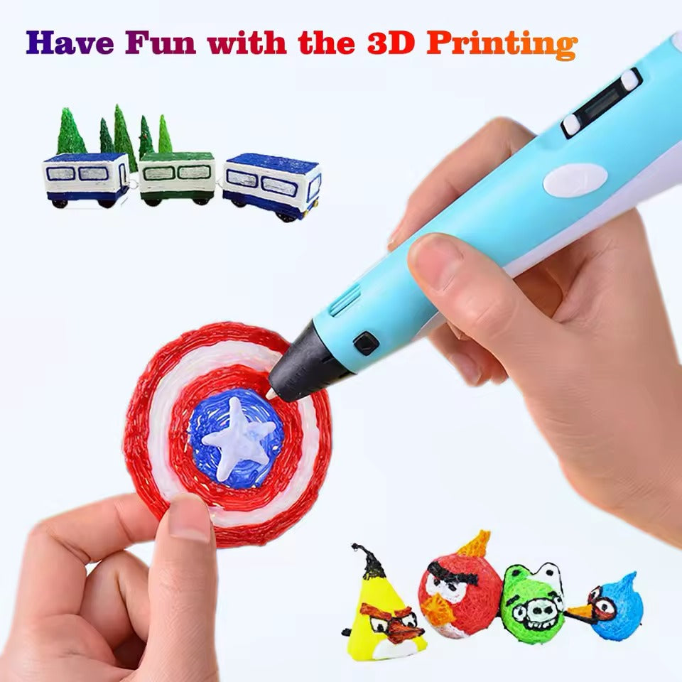 3D Pen | 3D Printing Pen + 50 Meters Filament Free