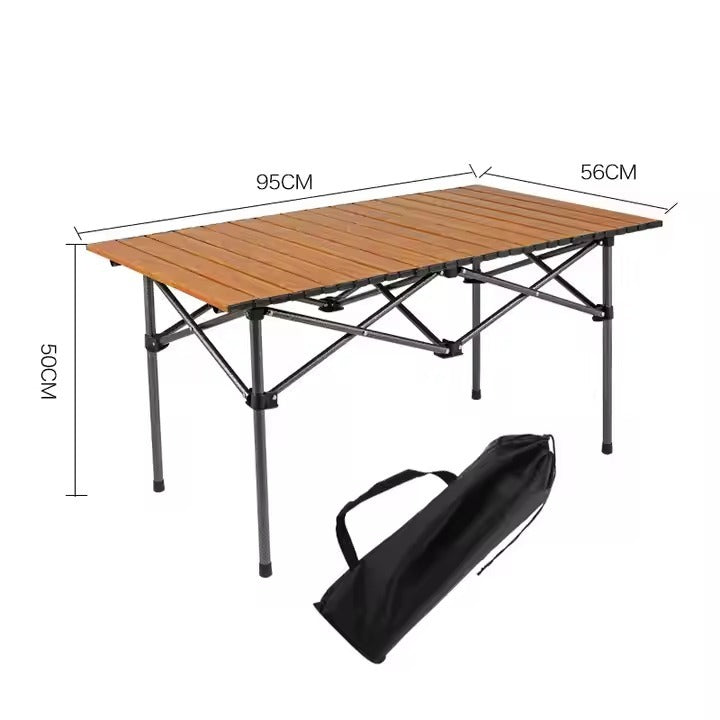 Folding Metal Table | Portable Camping Aluminum Table