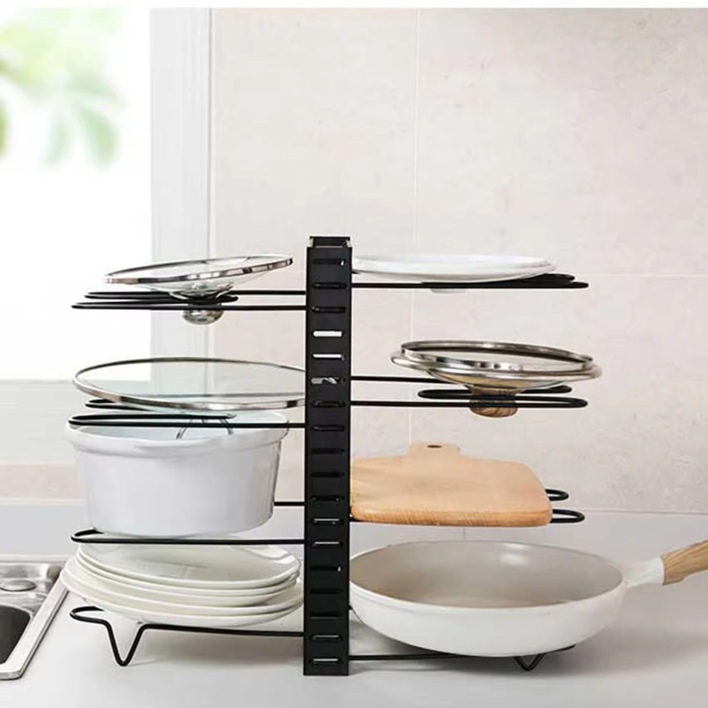 Crockery Stand | Pots and Pans Organizer