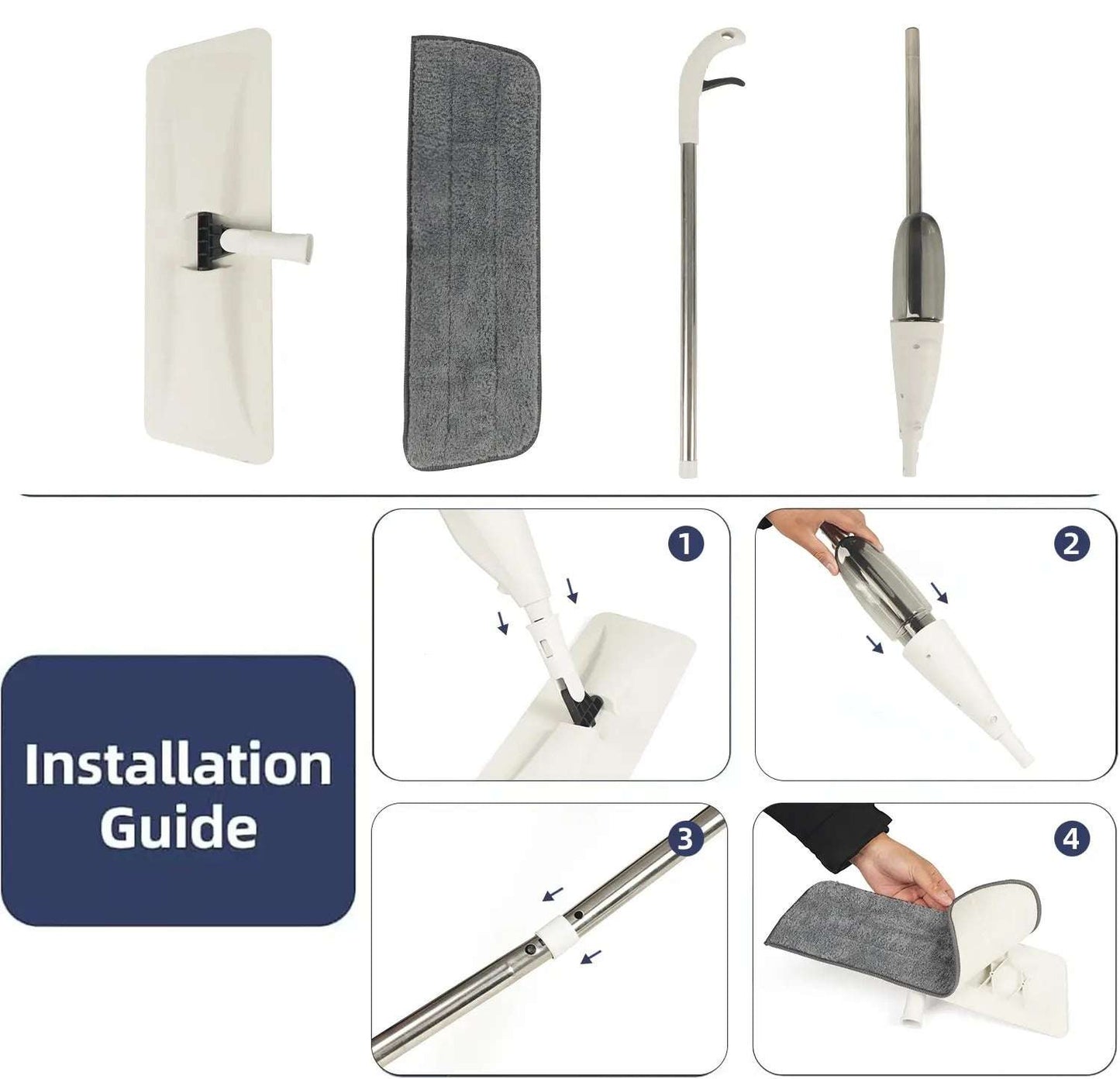 Spray Mop | Mop with Water Spray Function