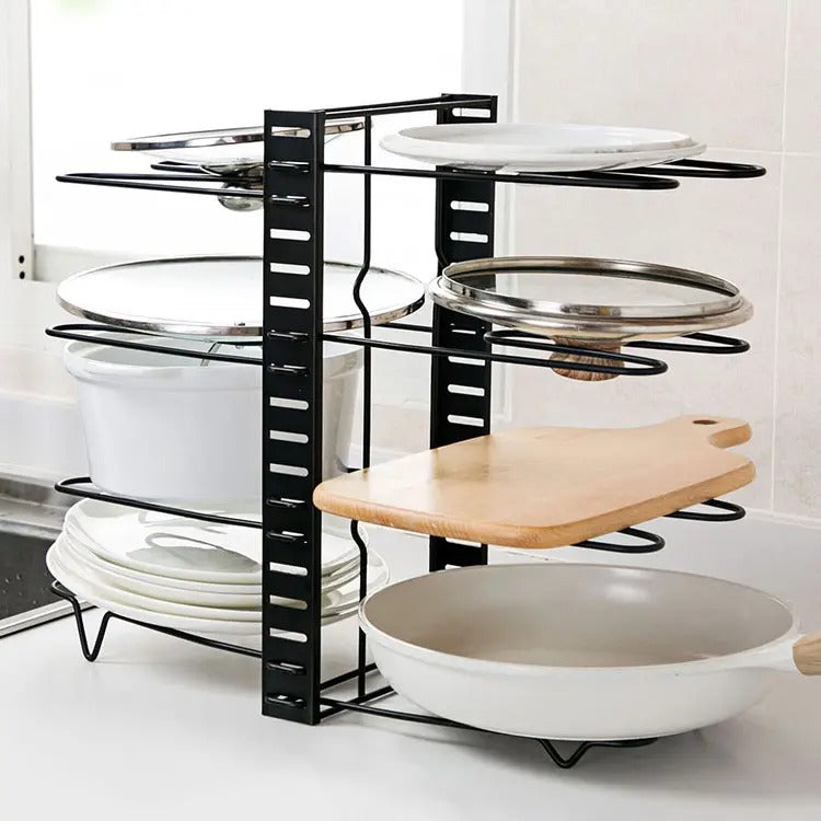 Crockery Stand | Pots and Pans Organizer