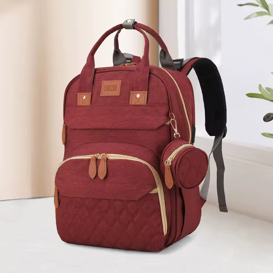 Crib Bag | Baby Diaper Bag with Crib