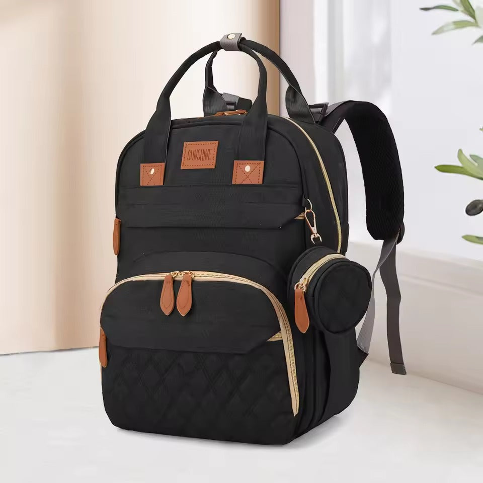 Crib Bag | Baby Diaper Bag with Crib