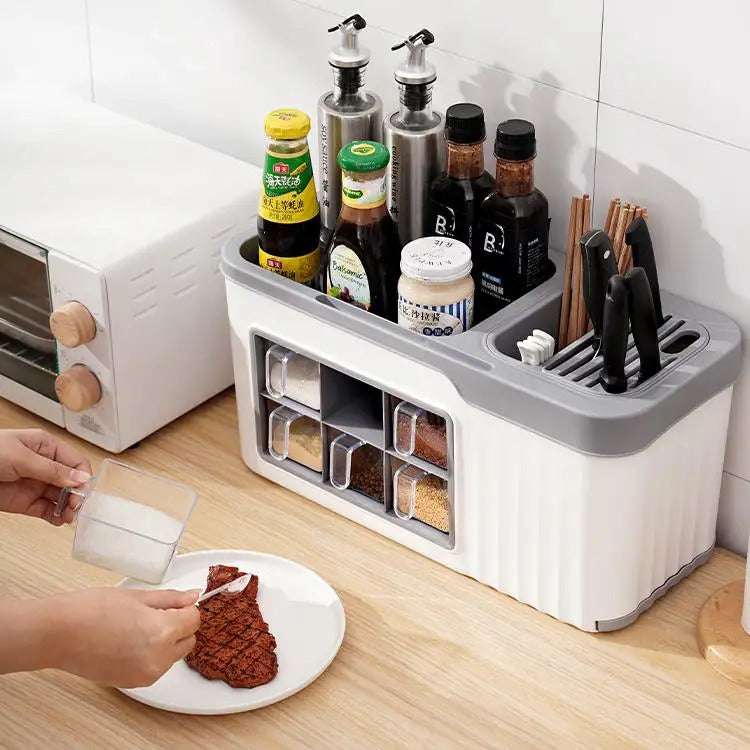 Spice and cutlery organizer