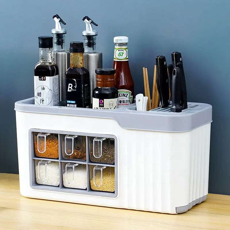 Spice and cutlery organizer