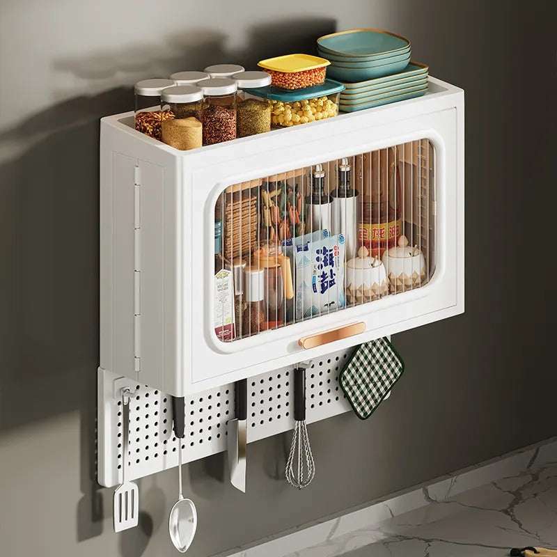 Wall-Mounted Cabinet | Foldable Cabinet for Kitchen and Bathroom