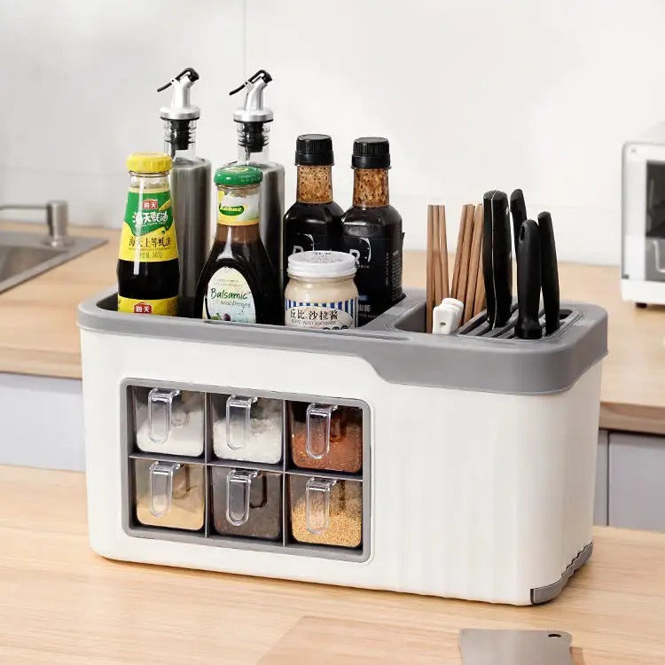 Spice and cutlery organizer