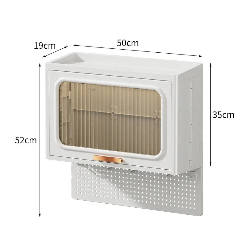 Wall-Mounted Cabinet | Foldable Cabinet for Kitchen and Bathroom
