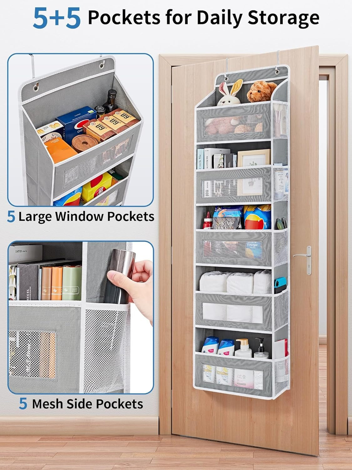 Over The Door Storage Shelves | Storage Shelves for Kitchen and Bathroom