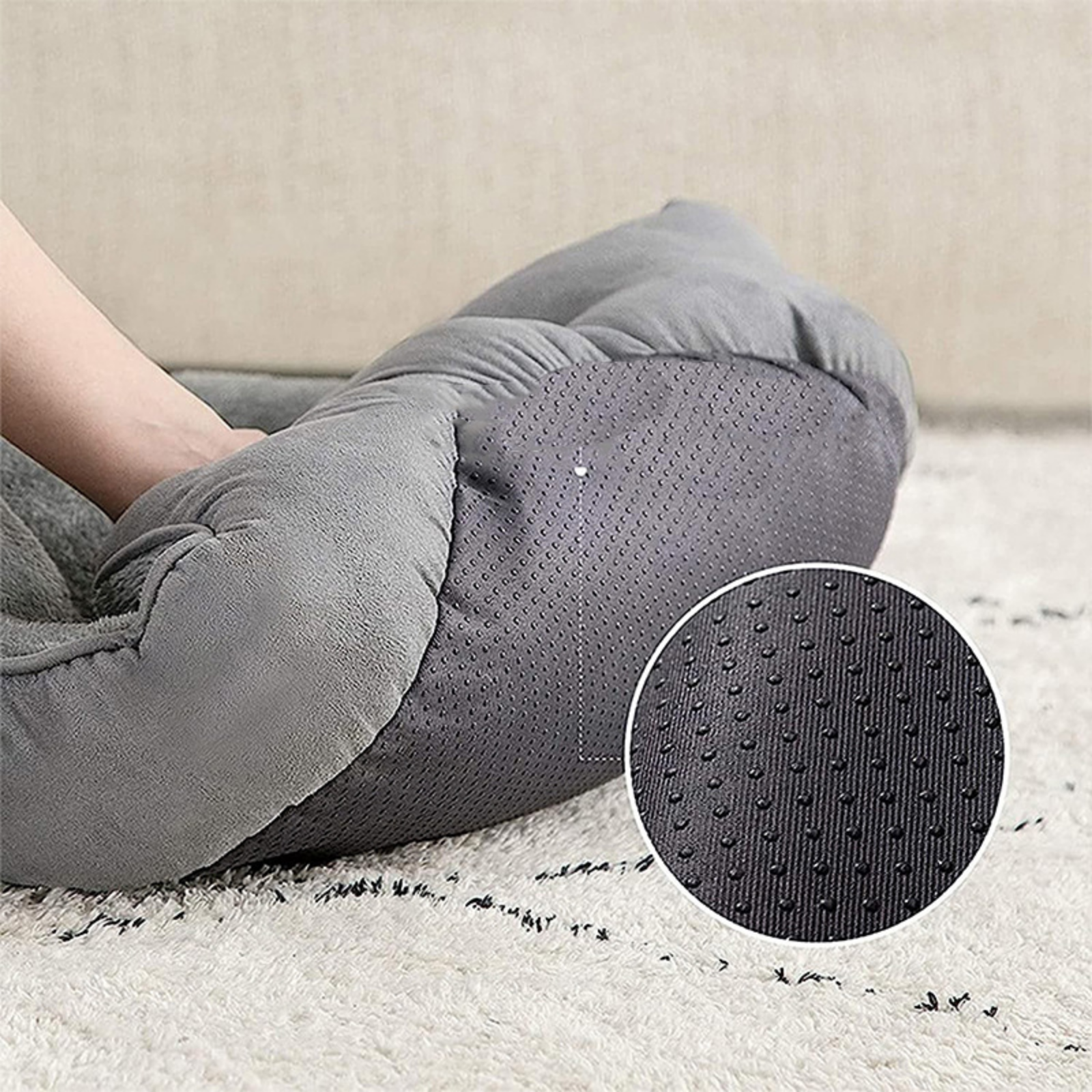 Grey Cat Bed Qatar