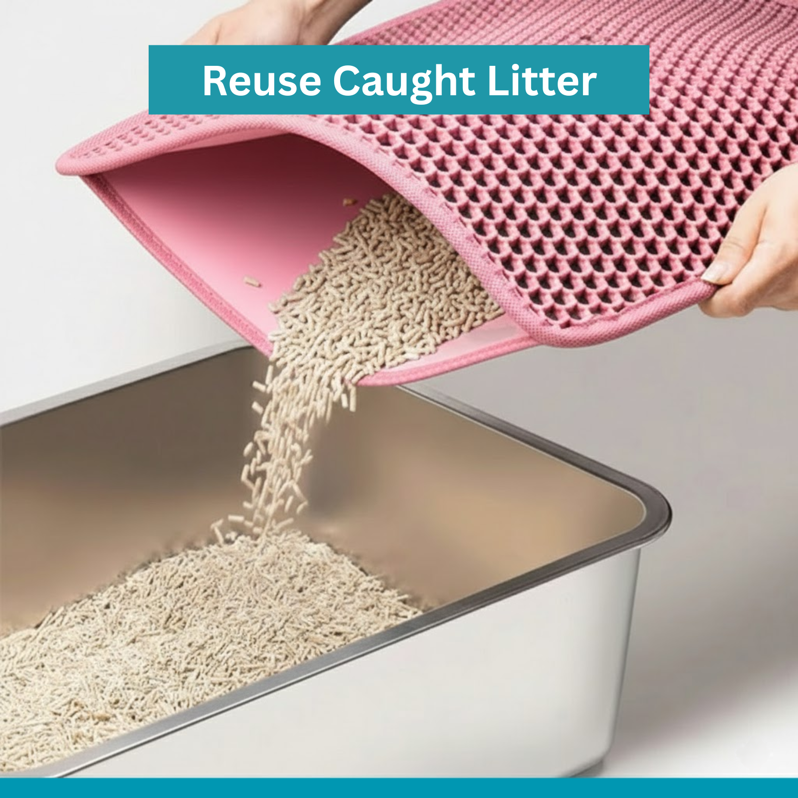 Pink Litter Mat
