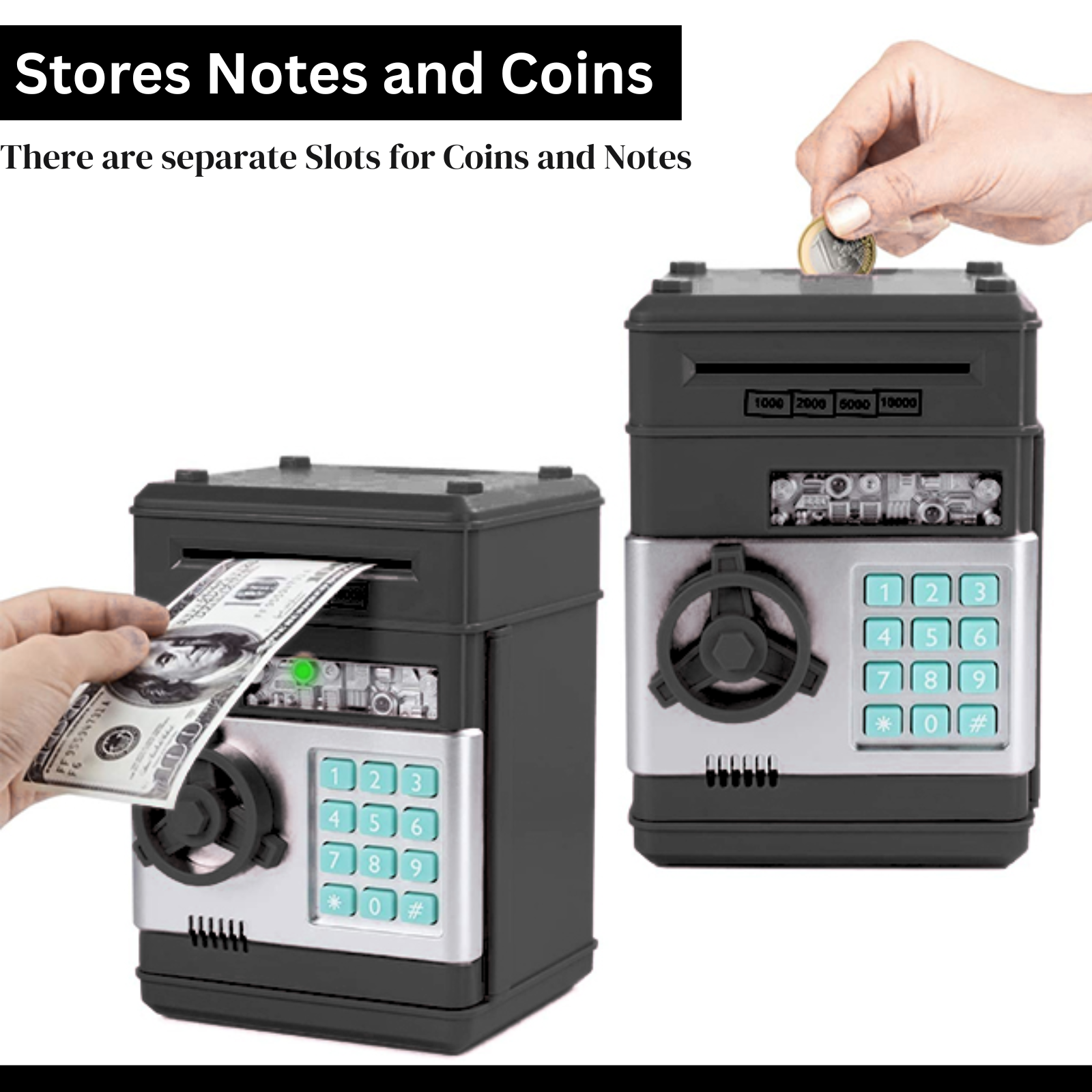 Black Kids ATM Safe Bank