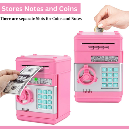 Pink Kids ATM Safe Bank