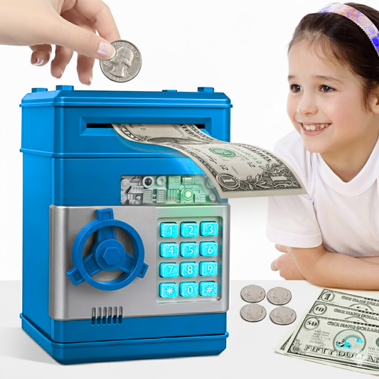 Blue Kids ATM Safe Bank