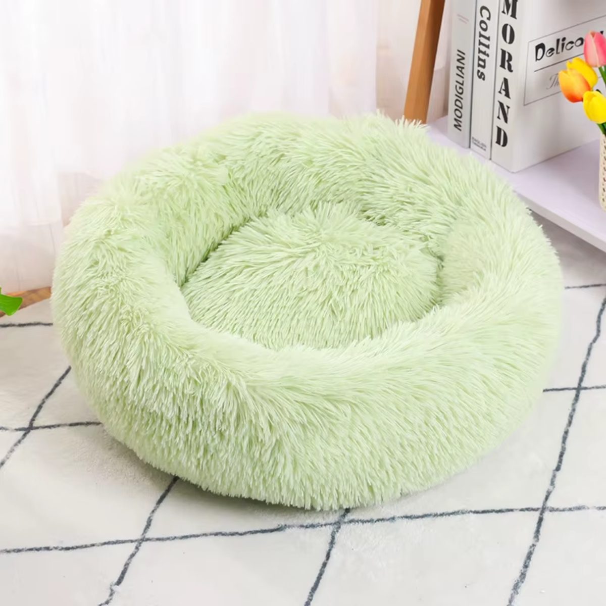 Green Cat Bed