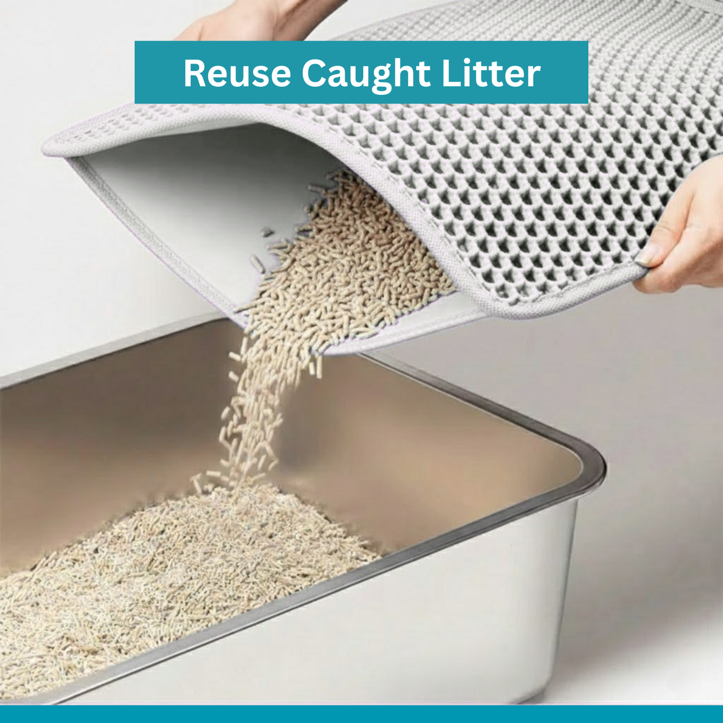 Grey Litter Mat