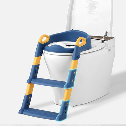 Kids Toilet Seat Ladder Blue