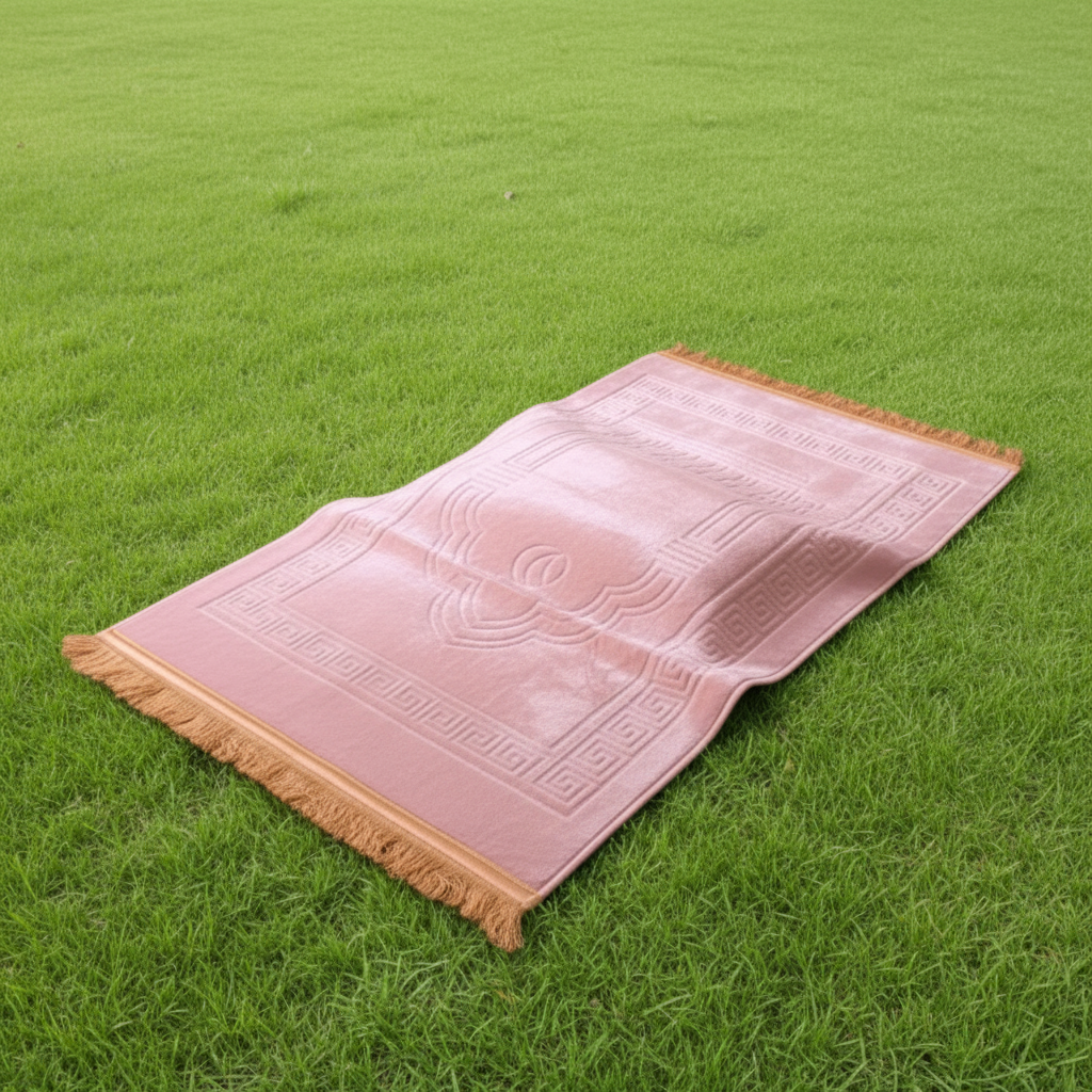 Pink Prayer Mat with Knee Support