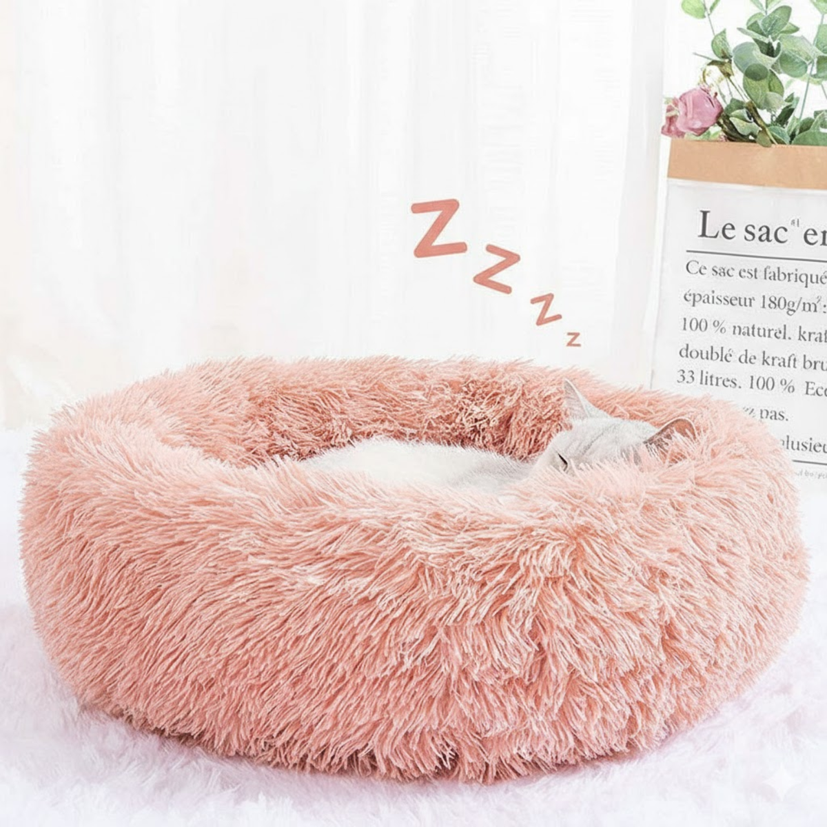 Pink Donut Bed