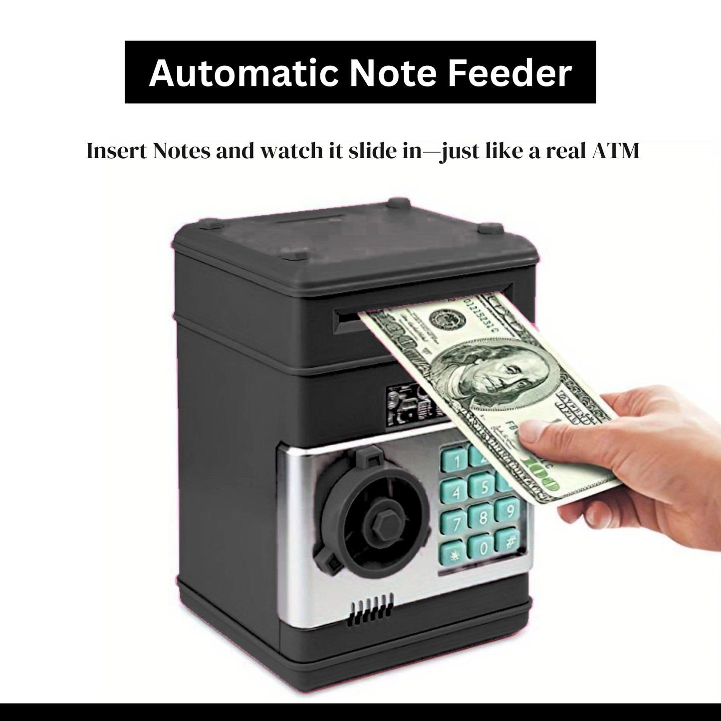 Black Kids ATM Safe Bank