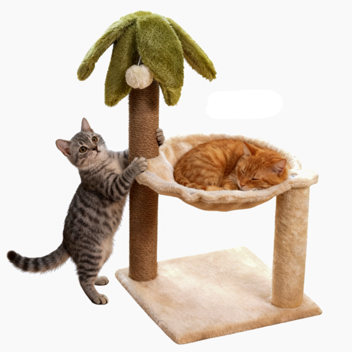 Cat Palm Tree with Hammock | Cat Tree with Hammock