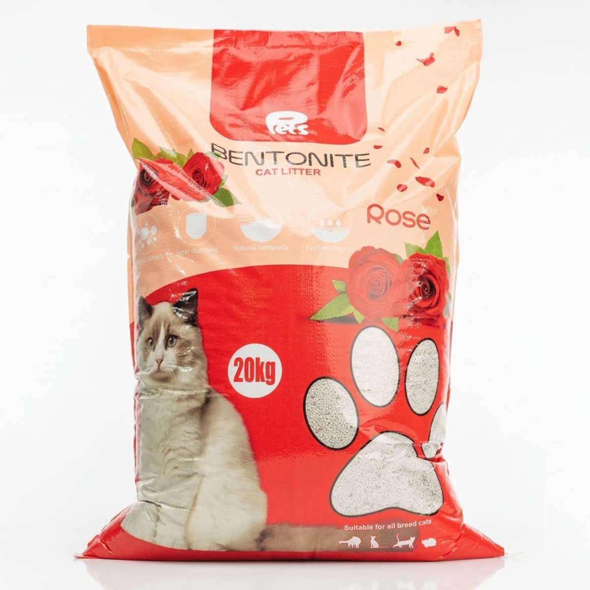 Bentonite Cat Litter | Rose Scent
