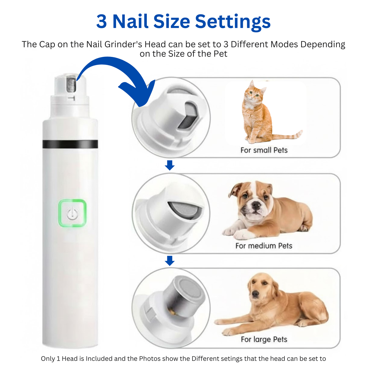 Pet Nail Trimmer | Cat Nail Grinder