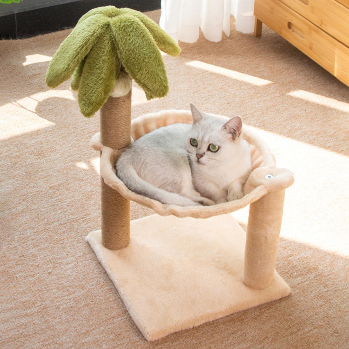 Cat Palm Tree with Hammock | Cat Tree with Hammock