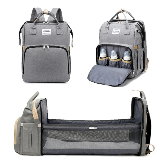 CrIb Bag | 3 in 1 Diaper Bag Crib and Changing Station