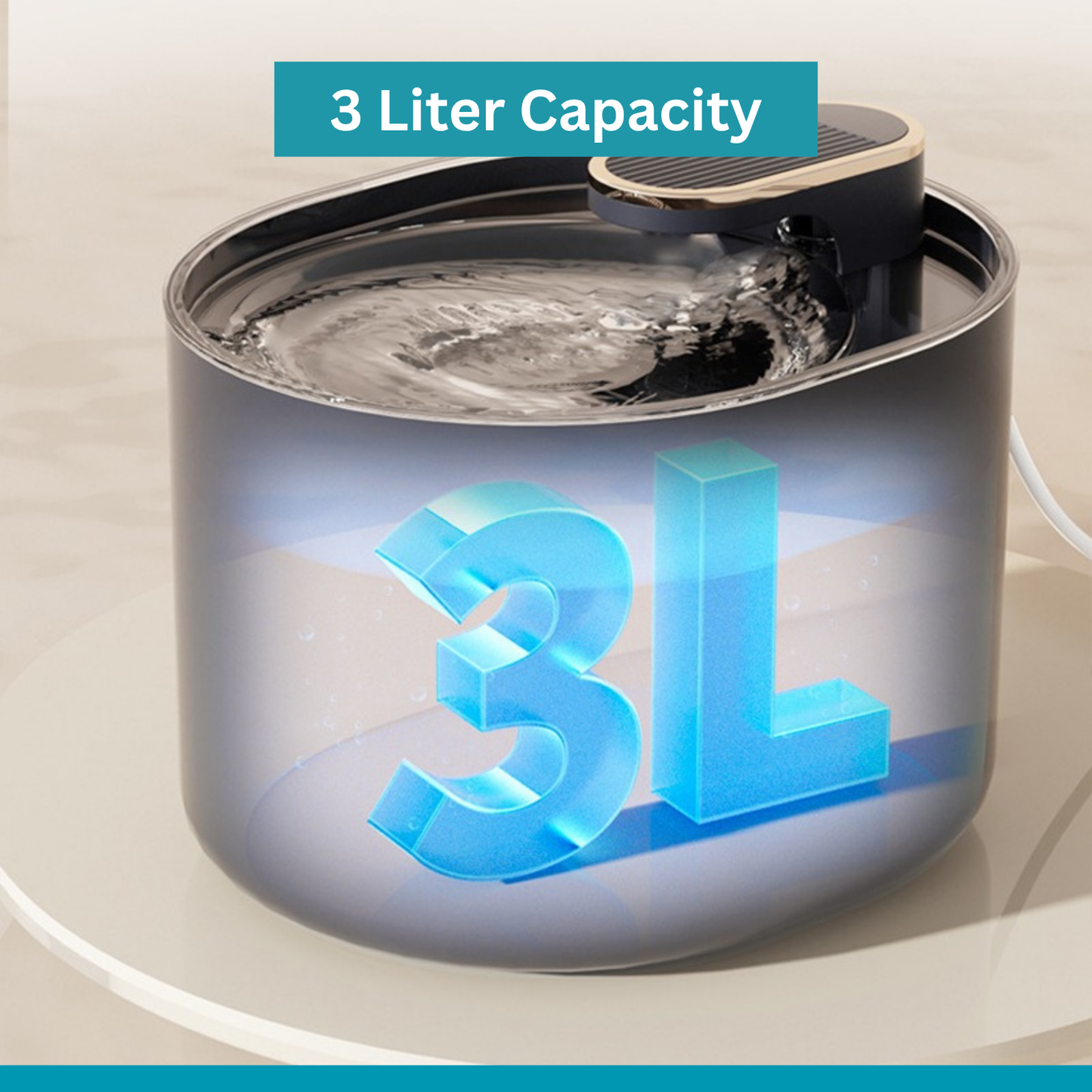 Cat Water Fountain  | 3 L Cat Hydration Fountain