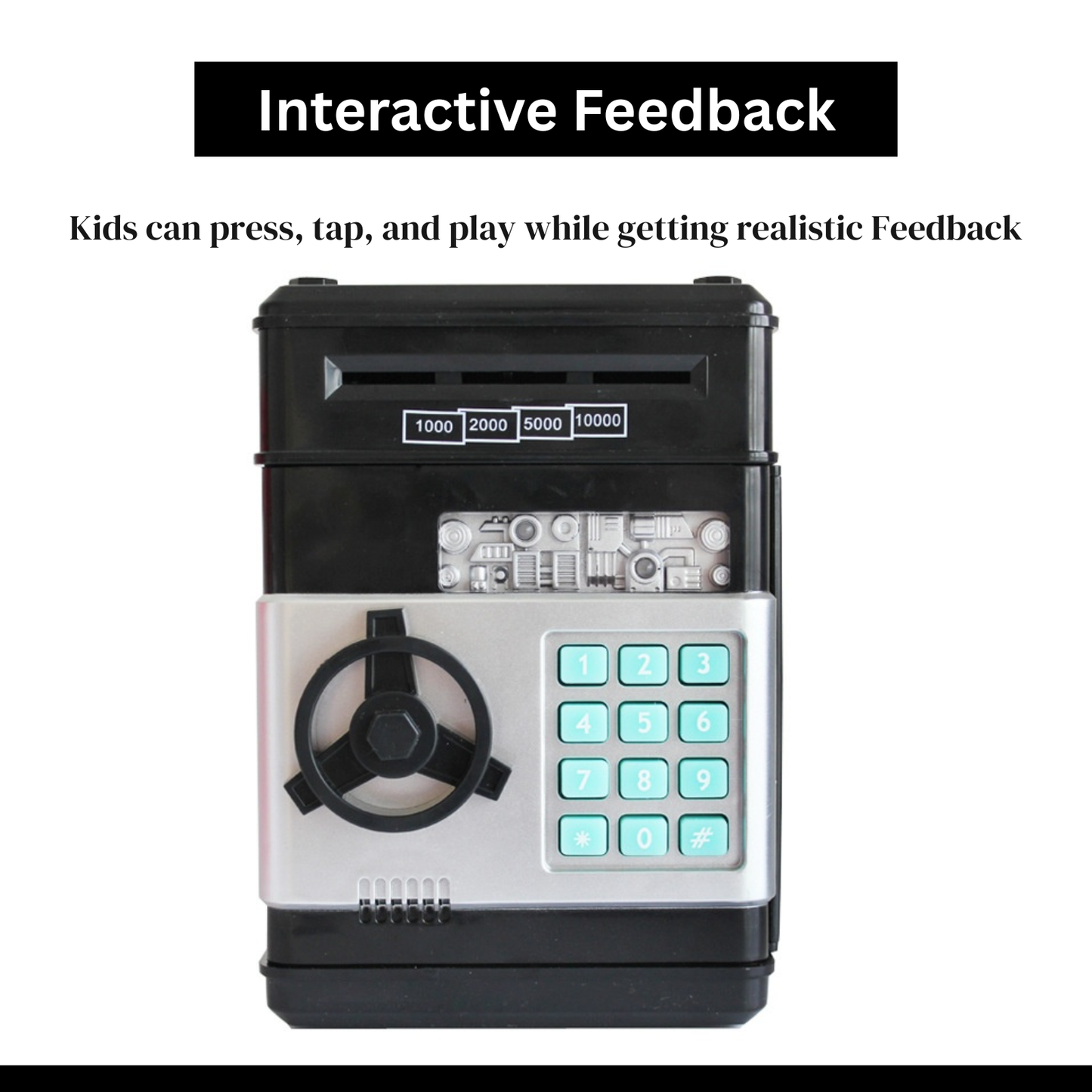 Black Kids ATM Safe Bank