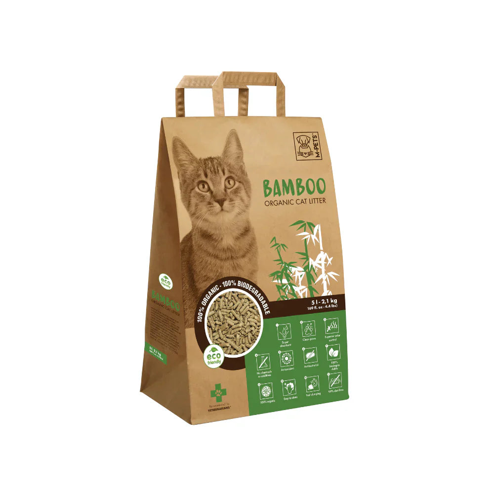M-Pets Bamboo Cat Litter | Organic Cat Litter