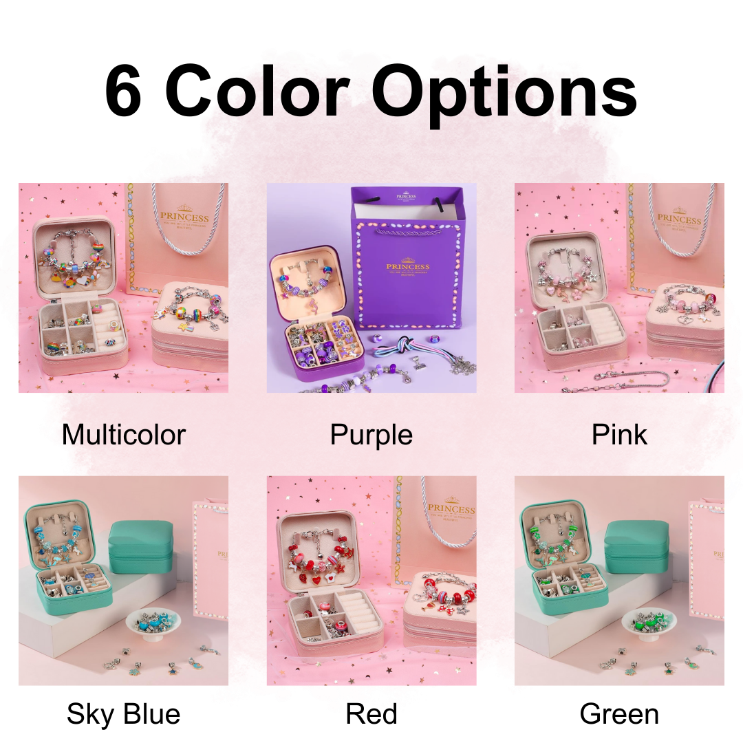 Jewelry Making Kit with Jewelry Carrying Case