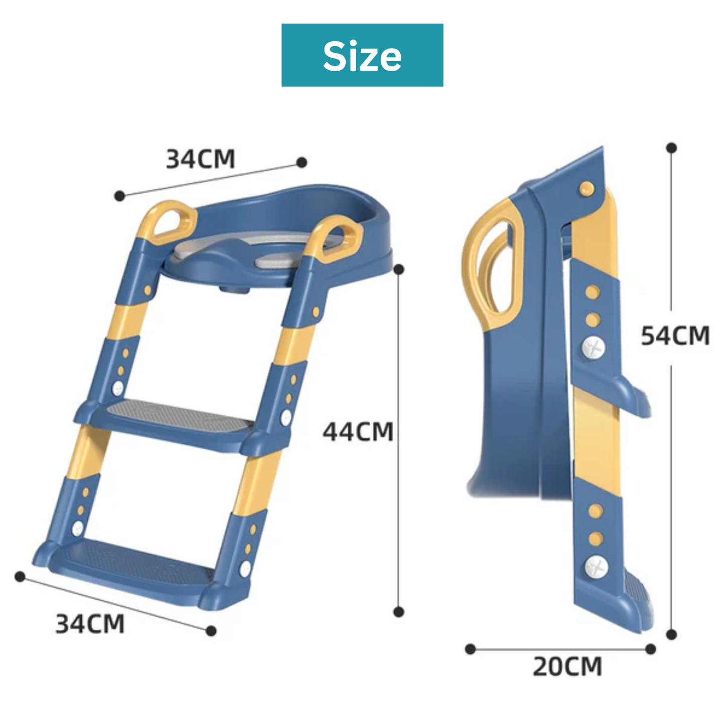 Kids Toilet Seat Blue