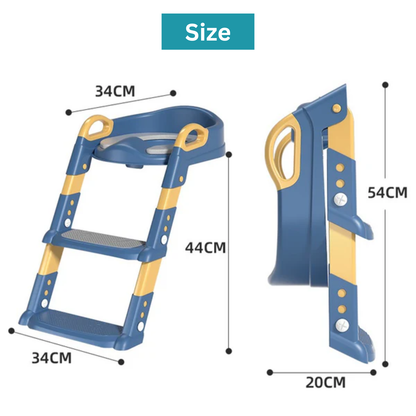 Kids Toilet Seat Blue