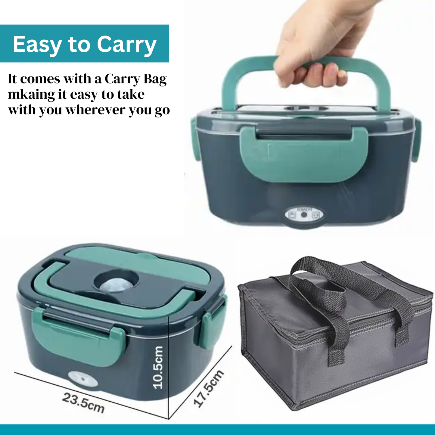 Self Heating Electric Lunch Box