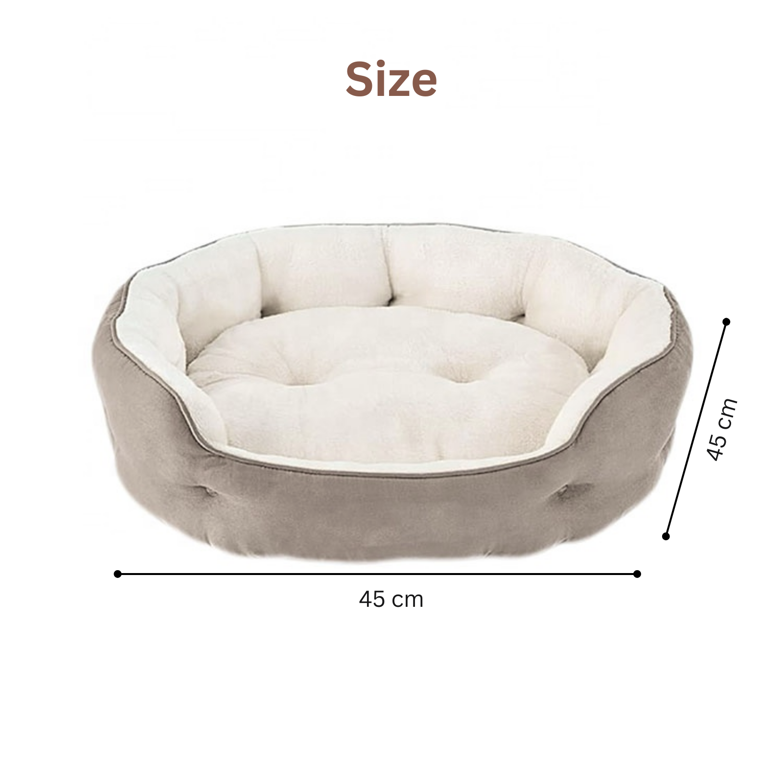 Brown Cat Bed Qatar