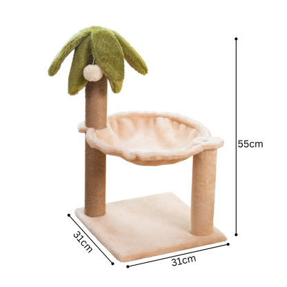 Cat Palm Tree with Hammock | Cat Tree with Hammock