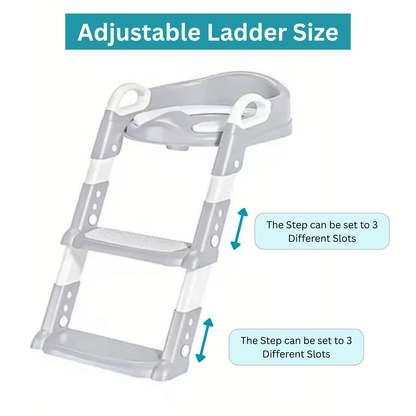 Kids Toilet Seat Grey